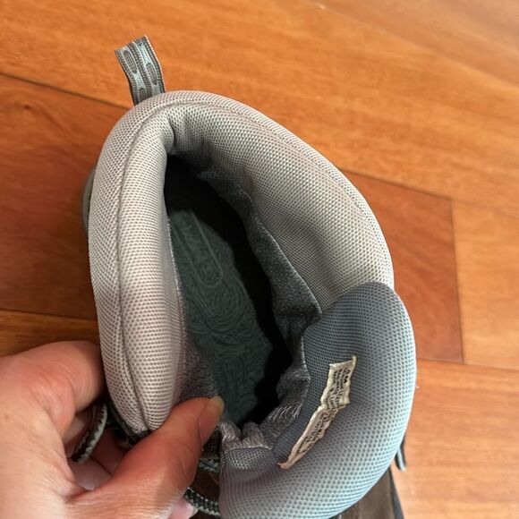 Timberland Women's Gannon mid Gore Tex Brown Leather Hiking Trail Work Boots 9 - Picture 7 of 12